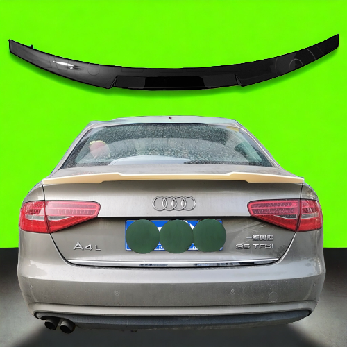 Audi a4 b8.5 2012-2016 rear spoiler in gloss black